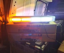 Snap-Mac Amber/White Beacon Light | Multi-Flash | 12V/24V | Waterproof | NEW