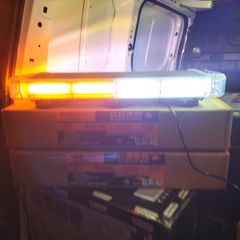 Snap-Mac Amber/White Beacon Light | Multi-Flash | 12V/24V | Waterproof | NEW