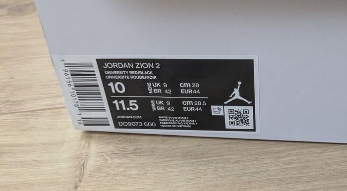 Air Jordan Zion 2 PF 'Red Suede Gum' DO9072-600 Men