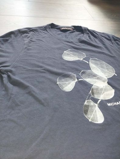 Michael Kors Men's Short Sleeve Sunglasses Graphic Print T-Shirt
