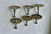 Set of Solid Brass Knobs 1 Free