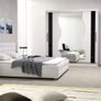 2 black leather modern bedside tables NEW Image 3