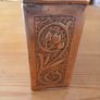 Vintage Handmade Copper Letter Holder Arts and Crafts Style Late 1950s Image 5