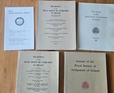 The Journal Of The Royal Society Of Antiquaries Of Ireland X 3. Paperback In Good Condition.  See Photos For Same.
