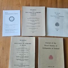 The Journal Of The Royal Society Of Antiquaries Of Ireland X 3. Paperback In Good Condition.  See Photos For Same.