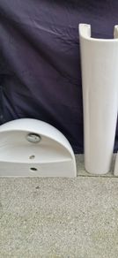 Sink and pedestal