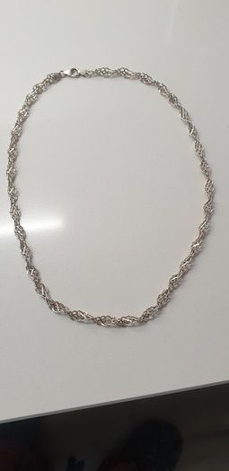 silver necklace