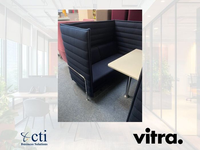 Vitra Alcove Seating Booth - Grade A - 80% Off!