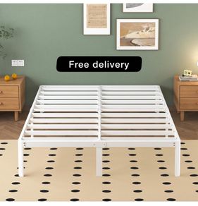 Super King Bed Frame 30.5 cm High with Rounded Corner Legs