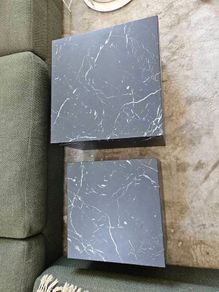 Marble-effect coffee tables