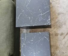 Marble-effect coffee tables