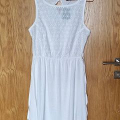 Primark Atmosphere Summer Dress White s.8/36