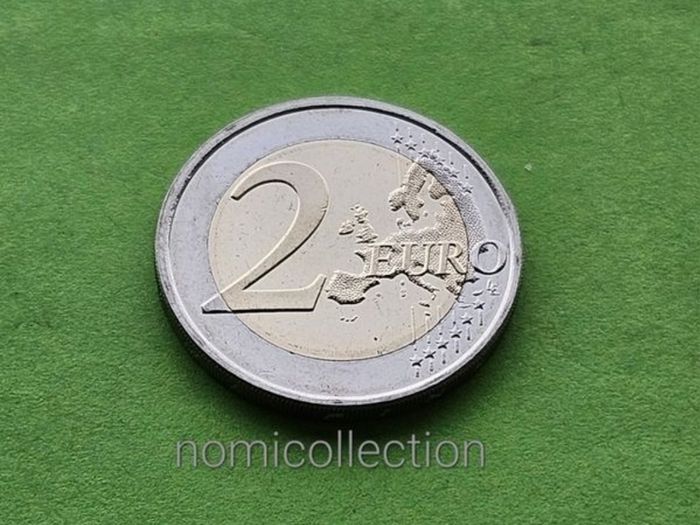 Belgium 2013 year Uncirculated 2 Euro coin.