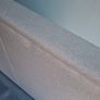 Standard double bed with cream headboard Image 10