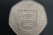 Jersey 50p Coin 1969