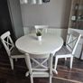 Ikea round table and 4 chairs Image 2