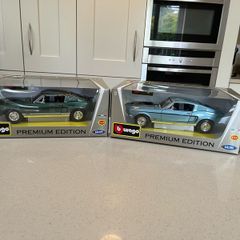 Ford Mustang GT and GTA 1/18 Burago Rare