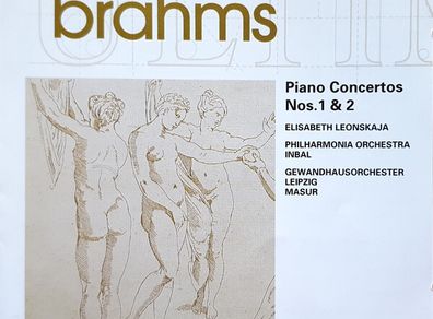 Free Postage! Brahms. Piano Concertos Nos. 1 & 2. 2 x CD.