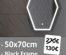 LED Bathroom Mirror Fog Free Fogless Demister