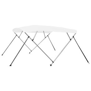 4 Bow Bimini Top White 243x210x137 cm