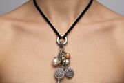 Miglio Multi Charm Swarovski Pendant Necklace Set
