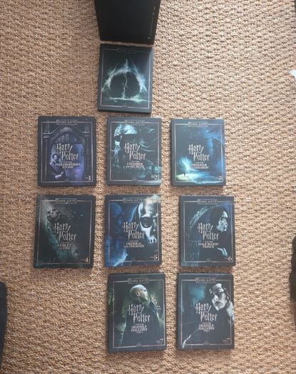 Harry potter 4k Dark Arts steelbooks collection set RARE