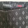 womens ROBELL MARIE Velvet trousers paterned stretchy Size UK 14 EU 40 Image 5