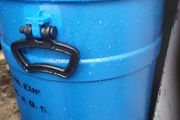 plastic barrels