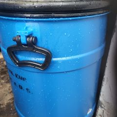 plastic barrels