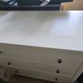 HEMNES Chest of 3 drawers, white stain, 108x96 cm Image 3