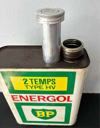 Vintage BP 2 Stroke Oil Tin