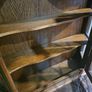 Vintage Wooden Display wall cabinet with key Image 4