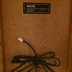 Sanyo speakers