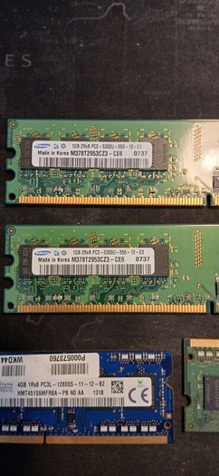 memory ram laptop and pc.