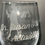 Personalised Wines Glasses Image 6
