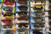 55 hotwheels European cars
