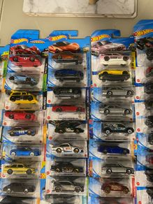 55 hotwheels European cars