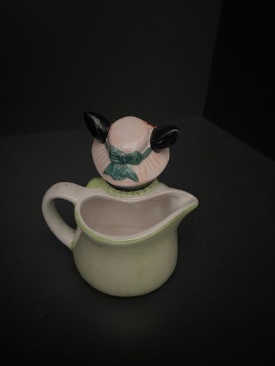 Novelty cow milk jug