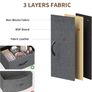Bedside Table with 2 Storage Fabric Drawers Image 4