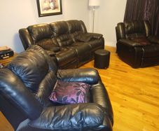3-Piece Reclining Sofa Suite
