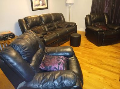 3-Piece Reclining Sofa Suite