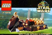 Lego Star Wars 7126: Battle Droid Carrier (2001) 100% Complete (NO BOX)