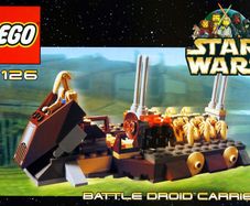 Lego Star Wars 7126: Battle Droid Carrier (2001) 100% Complete (NO BOX)