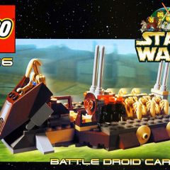 Lego Star Wars 7126: Battle Droid Carrier (2001) 100% Complete (NO BOX)