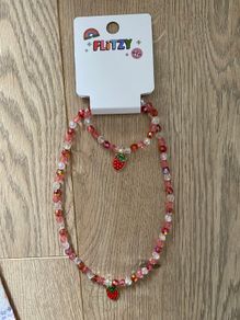 Baby dress and necklace