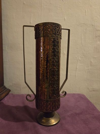 Brass and Copper Vase