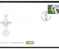 2011 Ireland The Solheim Golf Cup Commemorative Stamp An Post First Day Cover (FDC)