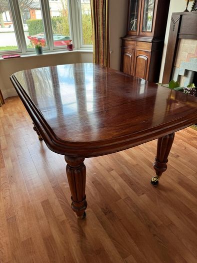 Solid Mahogany Dining Table Only