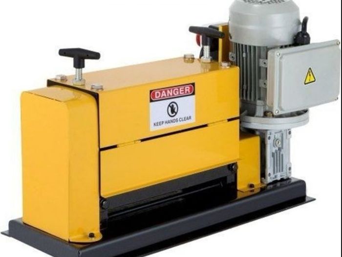 New  220v  Scrap Cable Stripping Machine 1mm-40mm, 10 Blades Wire Stripper Recycling Copper Cable Strippers