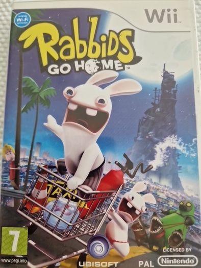 Rabbids Go Home  Nintendo Wii Games Original